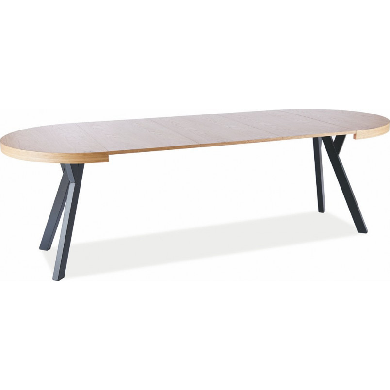 Stół okrągły rozkładany Domingo Signal | 100cm, dąb | Kup online
