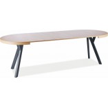 Stół okrągły rozkładany Domingo Signal | 100cm, dąb | Kup online