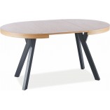 Stół okrągły rozkładany Domingo Signal | 100cm, dąb | Kup online