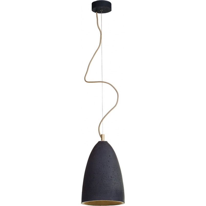 Lampa betonowa wisząca Febe | LoftLight - Czarny Loft