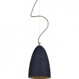 Lampa betonowa wisząca Febe | LoftLight - Czarny Loft