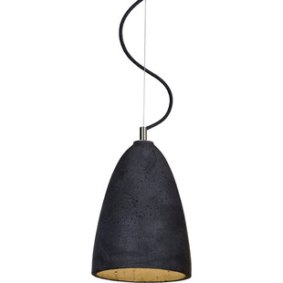 Lampa betonowa wisząca Febe | LoftLight - Czarny Loft
