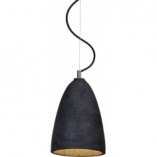 Lampa betonowa wisząca Febe | LoftLight - Czarny Loft