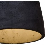 Lampa betonowa wisząca Febe | LoftLight - Czarny Loft