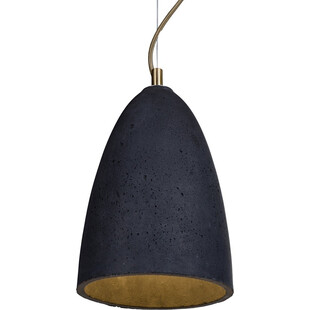 Lampa betonowa wisząca Febe | LoftLight - Czarny Loft