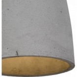 Lampa Betonowa Wisząca Febe 15cm Szara LoftLight | Kup Teraz