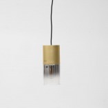 Lampa wisząca Zino - Szkło dymione, mosiądz | Lucide