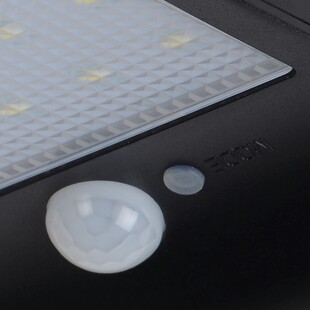 Kinkiet solarny Basic LED czarny Lucide - Oświetlenie ogrodowe