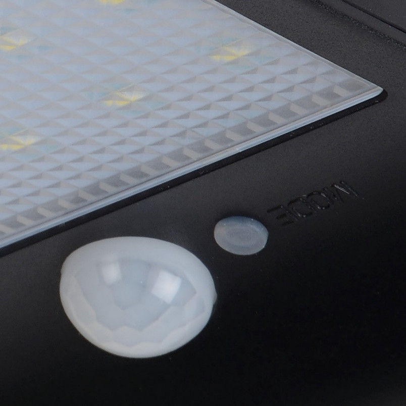 Kinkiet solarny Basic LED czarny Lucide - Oświetlenie ogrodowe