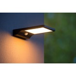Kinkiet solarny Basic LED czarny Lucide - Oświetlenie ogrodowe