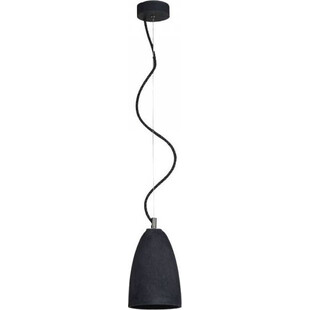 Lampa Betonowa Wisząca Febe 15cm Czarna | LoftLight