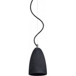 Lampa Betonowa Wisząca Febe 15cm Czarna | LoftLight