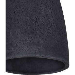 Lampa Betonowa Wisząca Febe 15cm Czarna | LoftLight