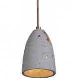 Lampa Betonowa Wisząca Febe Volcano | LoftLight - Szara
