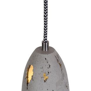 Lampa Betonowa Wisząca Febe Volcano | LoftLight - Szara