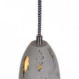 Lampa Betonowa Wisząca Febe Volcano | LoftLight - Szara
