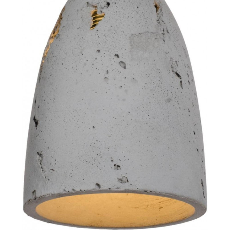 Lampa Betonowa Wisząca Febe Volcano | LoftLight - Szara