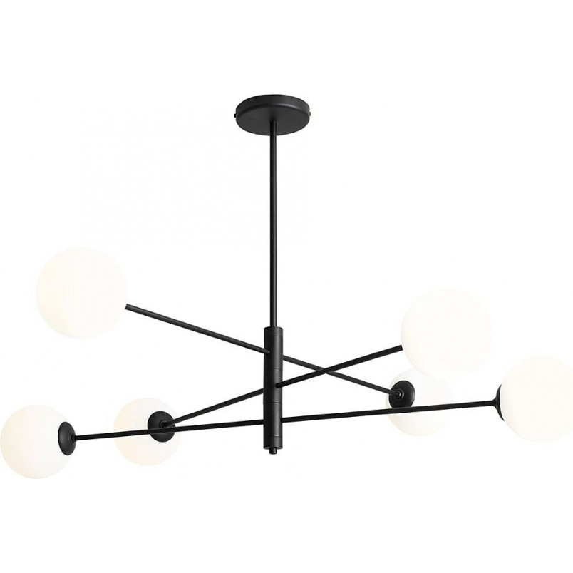 Lampa Sufitowa Szklane Kule Homme Black VI - Aldex
