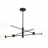 Lampa Sufitowa Szklane Kule Homme Black VI - Aldex