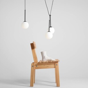 Lampa wisząca Bosso Black III - 3 szkła, Aldex