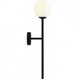 Kinkiet szklany Aldex Bosso Black - Elegancki design | Sklep z lampami