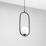 Lampa Wisząca Riva Black Aldex | Szkło, Design | Kup Online