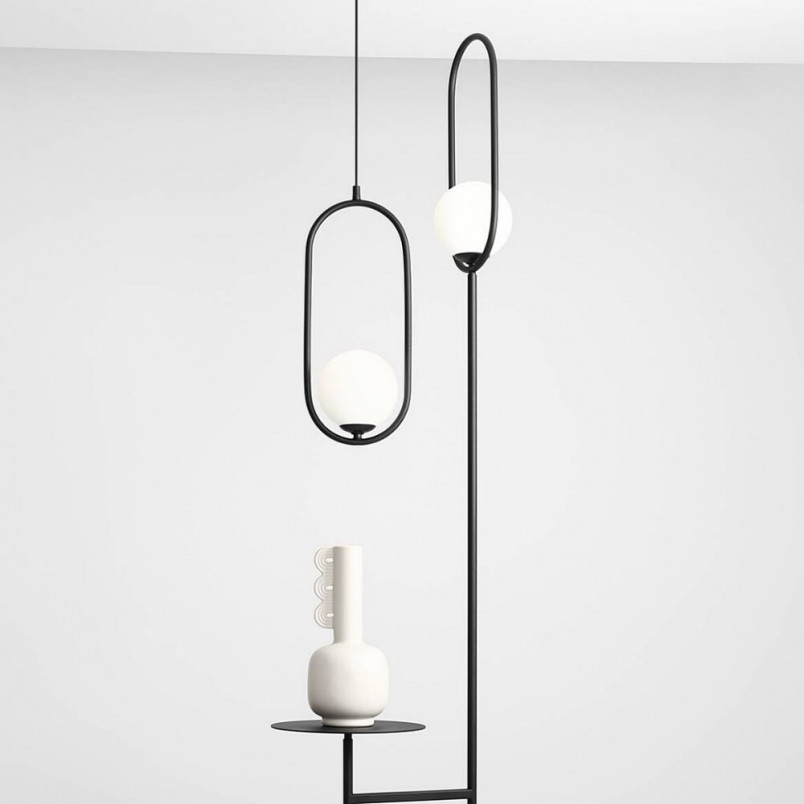 Lampa Wisząca Riva Black Aldex | Szkło, Design | Kup Online