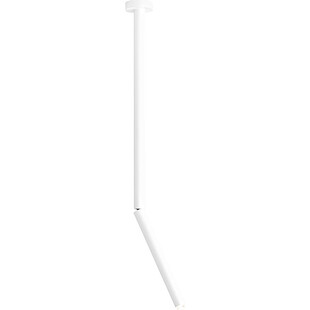 Lampa sufitowa tuba Stick All White M biała marki Aldex