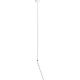 Lampa sufitowa tuba Stick All White L biała marki Aldex