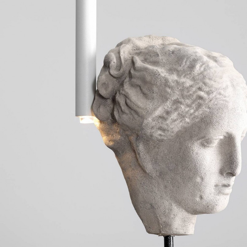 Lampa Sufitowa Tuba Stick Biała Aldex | Minimalizm i Styl