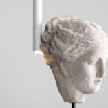 Lampa Sufitowa Tuba Stick Biała Aldex | Minimalizm i Styl