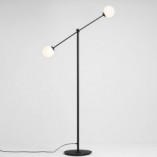 Lampa podłogowa Ohio Black - Aldex | Szklane kule, design