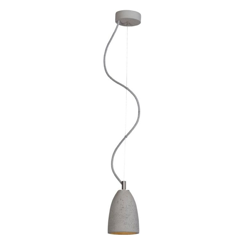 Lampa Betonowa Wisząca Febe LoftLight | Szara, Loftowa