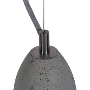 Lampa Betonowa Wisząca Febe LoftLight | Szara, Loftowa