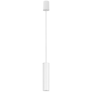 Lampa wisząca tuba Eye biała Nowodvorski | Nowoczesne oświetlenie
