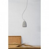 Lampa Betonowa Wisząca Febe LoftLight | Szara, Loftowa