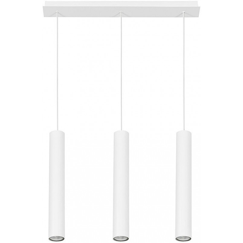 Lampa wisząca Eye 3 biała Nowodvorski | Nowoczesny Design