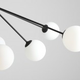 Lampa wisząca Holm czarno-biała | Aldex - Stylowe oświetlenie