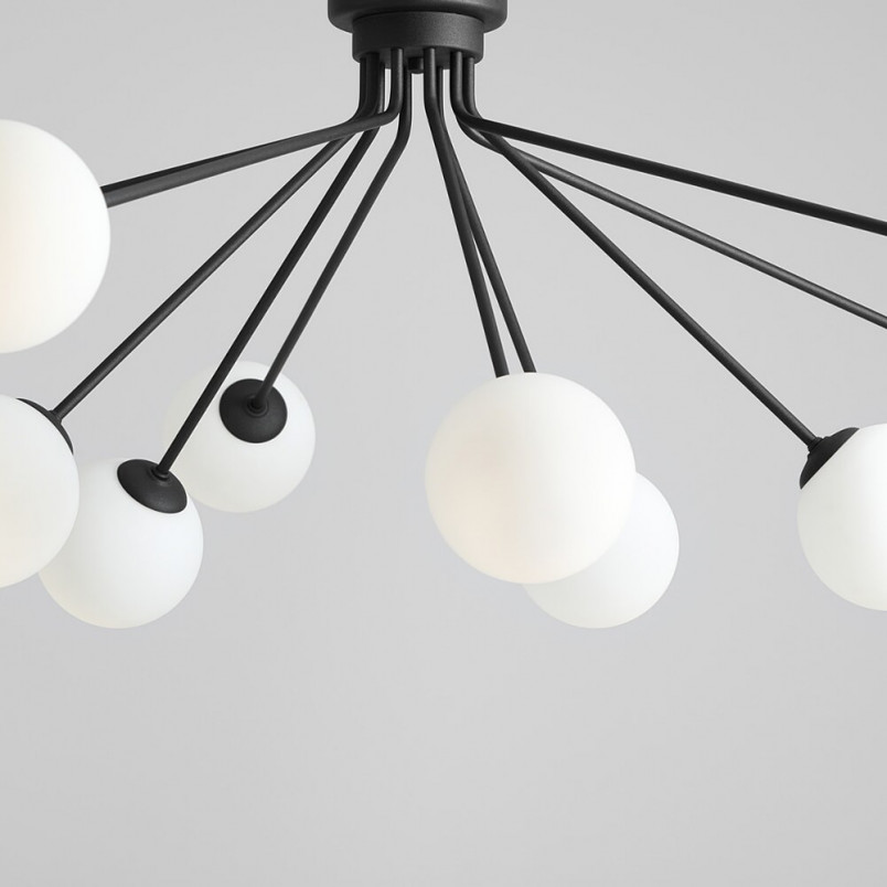 Lampa wisząca Holm czarno-biała | Aldex - Stylowe oświetlenie