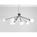 Lampa wisząca Holm czarno-biała | Aldex - Stylowe oświetlenie