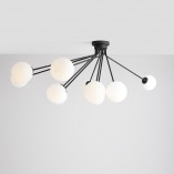 Lampa Sufitowa Szklane Kule Holm | Aldex | 140cm