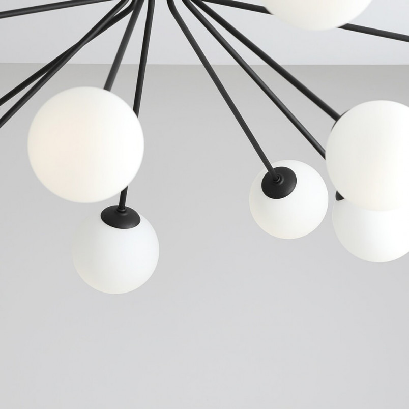 Lampa Sufitowa Szklane Kule Holm | Aldex | 140cm