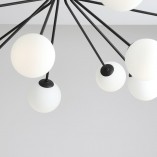 Lampa Sufitowa Szklane Kule Holm | Aldex | 140cm