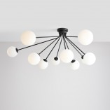 Lampa Sufitowa Szklane Kule Holm | Aldex | 140cm