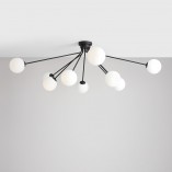 Lampa Sufitowa Szklane Kule Holm | Aldex | 140cm