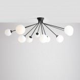 Lampa Sufitowa Szklane Kule Holm | Aldex | 140cm