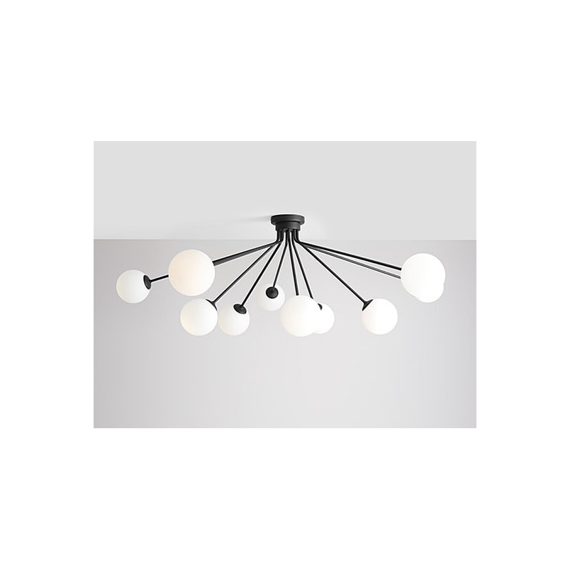 Lampa Sufitowa Szklane Kule Holm | Aldex | 140cm