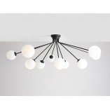 Lampa Sufitowa Szklane Kule Holm | Aldex | 140cm