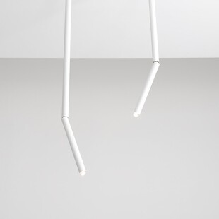 Lampa Sufitowa Tuba Stick Biała Aldex | Minimalizm i Styl