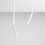 Lampa Sufitowa Tuba Stick Biała Aldex | Minimalizm i Styl